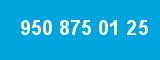 950 875 01 25